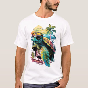 Sköldpadda Hawaiianska Havssköldpaddor Hawaii Stra T Shirt