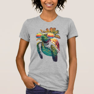 Sköldpadda Hawaiianska Havssköldpaddor Hawaii Stra T Shirt