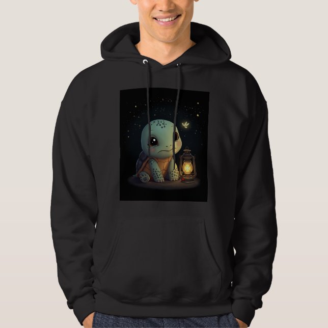 sköldpadda hoodie (Framsida)