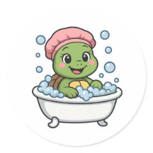 Sköldpadda i badkar