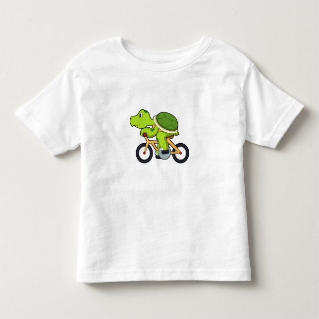 Sköldpadda med cykel.PNG T Shirt (Framsida)