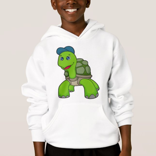 Sköldpadda mössa t shirt (Framsida)