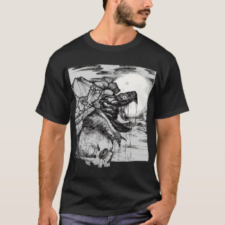 sköldpadda penna och bläck vänner t shirt