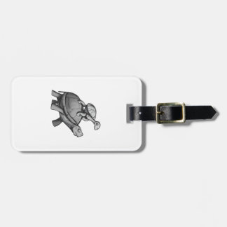 Sköldpadda rider på sköldpadda bagagebricka