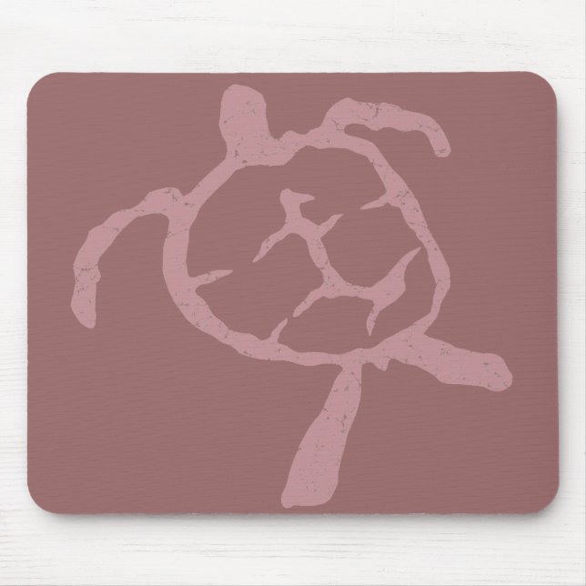 sköldpadda rosa musmatta (Framsidan)