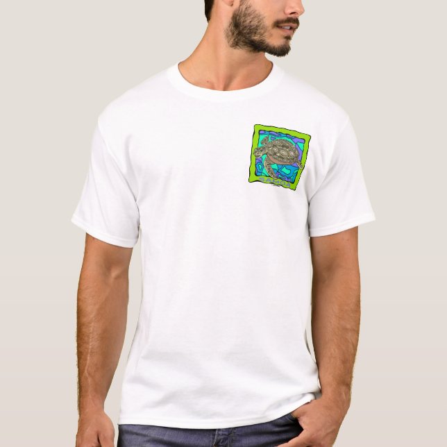 Sköldpadda Samoa Tee Shirt (Framsida)