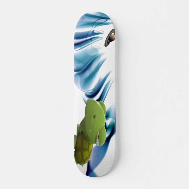 Sköldpadda Saturn Skateboard Bräda 19,5 Cm (Framsida)