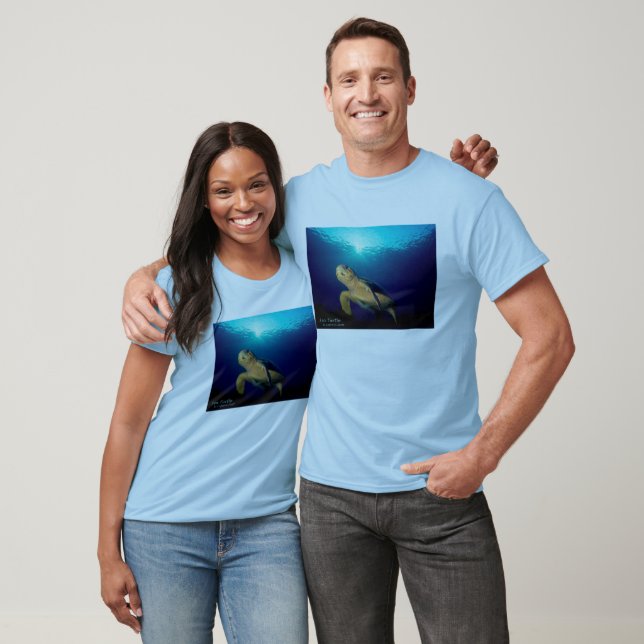 sköldpadda t-shirt (Unisex)