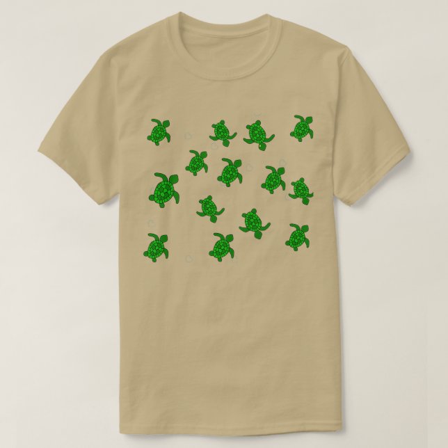 sköldpadda t shirt (Design framsida)