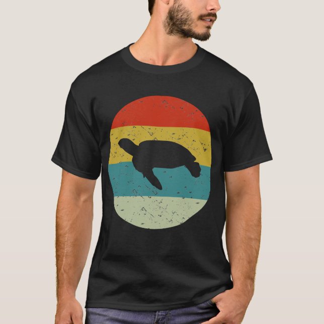 sköldpadda t shirt (Framsida)