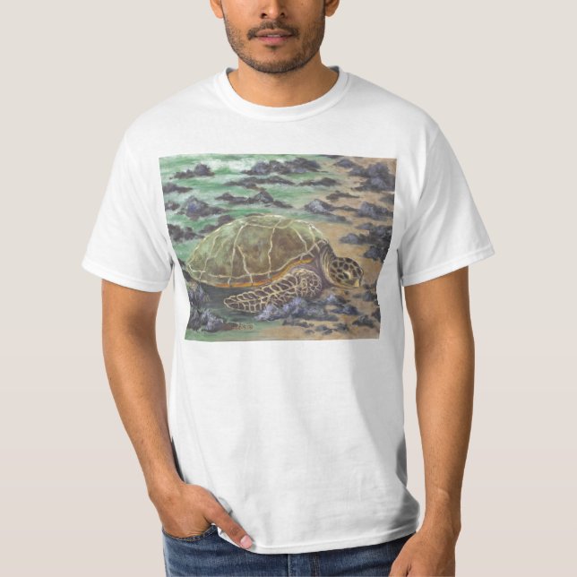 Sköldpadda Tee Shirt (Framsida)