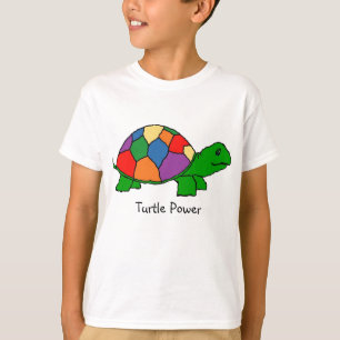 Sköldpadda Time - T-tröja för ungeamerikandräk T-shirt
