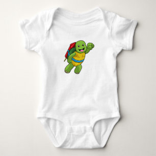 sköldpadda vid flygningen med Rocket T Shirt