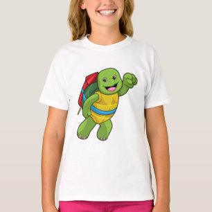 sköldpadda vid flygningen med Rocket T Shirt