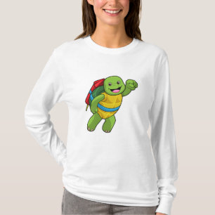 sköldpadda vid flygningen med Rocket T Shirt