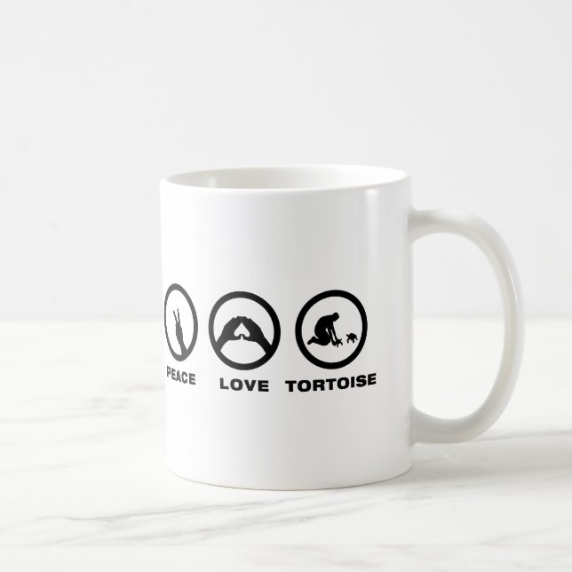 Sköldpaddaälskare Kaffemugg (Höger)