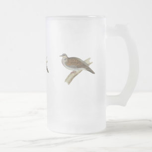 Sköldpaddaduva Frostat Ölglas