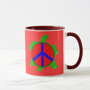 Sköldpaddafredmugg Mugg