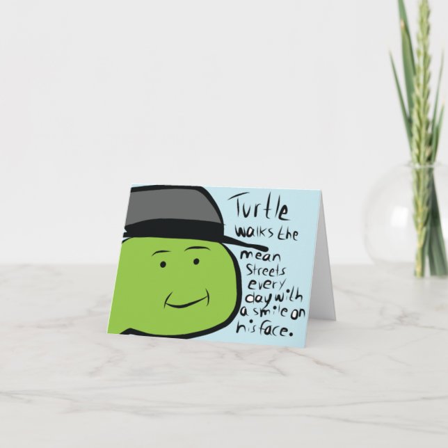 Sköldpaddakort Kort (Framsida)