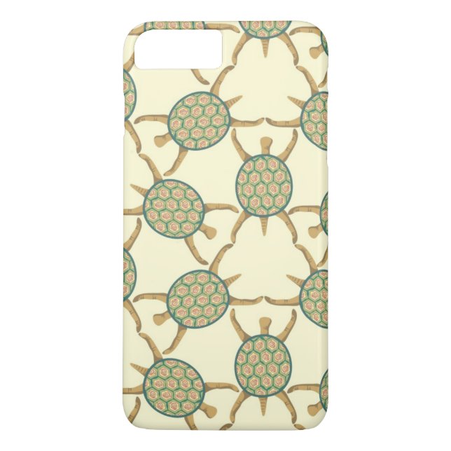 Sköldpaddamönster Case-Mate iPhone Skal (Baksida)