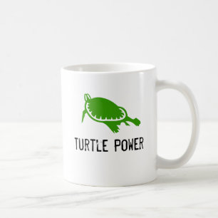 Sköldpaddan driver muggen kaffemugg