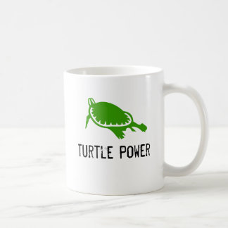 Sköldpaddan driver muggen kaffemugg