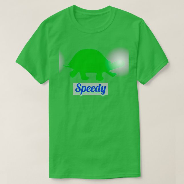 sköldpaddan Speedy T Shirt (Design framsida)