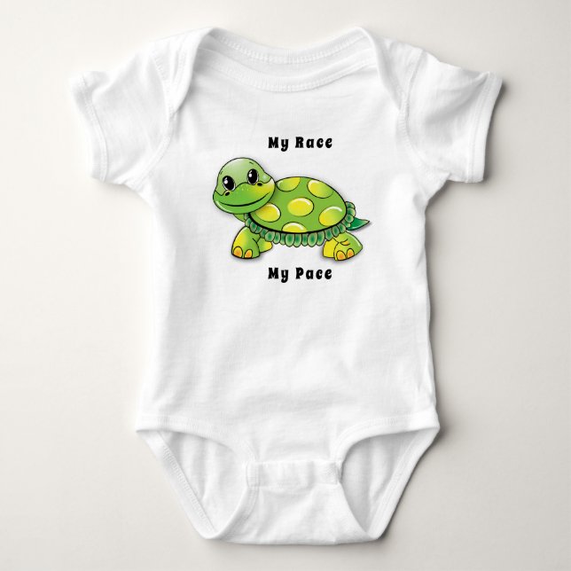 Sköldpaddan stegar t-shirt (Framsida)
