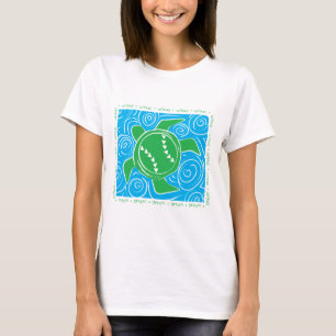 Sköldpaddastrandsoftball T-shirt