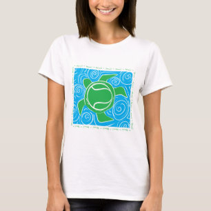 Sköldpaddastrandtennis Tee