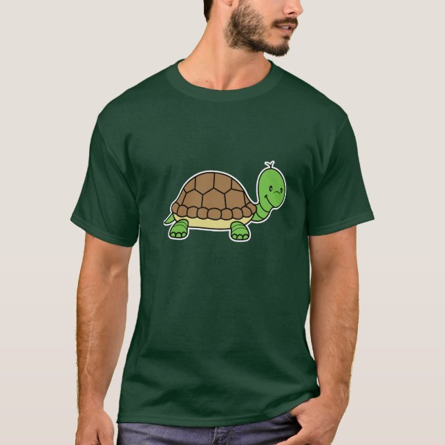 SköldpaddaT-tröja T-shirt (Framsida)