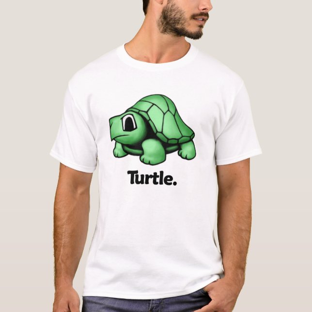 SköldpaddaTurtle. Tee (Framsida)