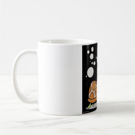 Sköldpaddavit mugg för 11 uns klassikervit