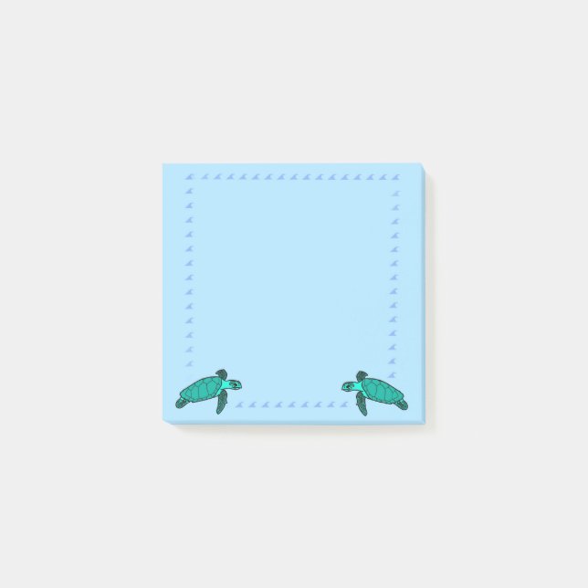 Sköldpaddor Post-it-lappar Post-it Block (Framsida)