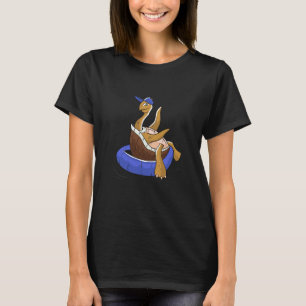 sköldpaddor simmande t shirt