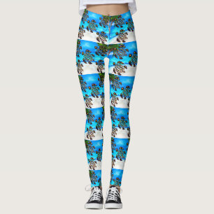Sköldpadds-konst Leggings