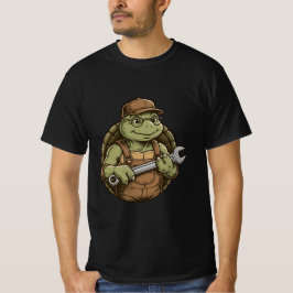Sköldpadds mekaniker - Långsam Precis Garagedetalj T Shirt