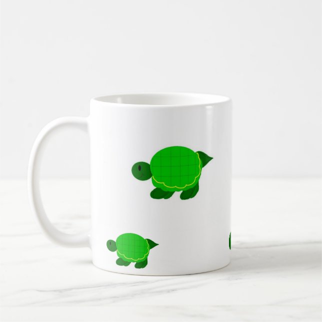 Sköldpadds Tid Kaffemugg (Vänster)