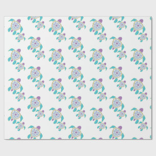 Sköldpaddspresentinslag Presentpapper