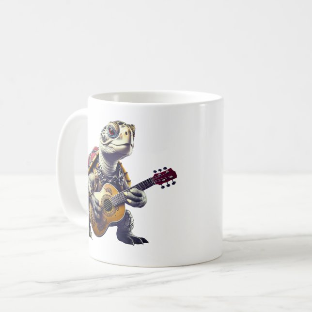 Sköldpaddsrock och rullmugg kaffemugg (Framsida vänster)