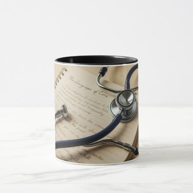 Sköldskopplingar: "Vårdspråket" Mugg (Center)