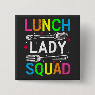 Skolelundet Dam Squad Cafeteria Workers Square Knapp