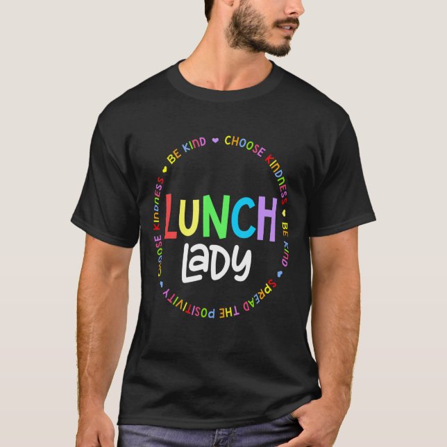 Skolelundet Dam Squad Dam Cafeteria Workers T Shirt (Framsida)