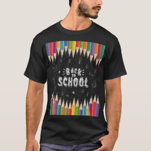 Skolfärdens första dag, välkommen Back to school T Shirt