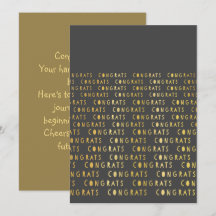 Skolhälsningskort för Grattisar i Studenten