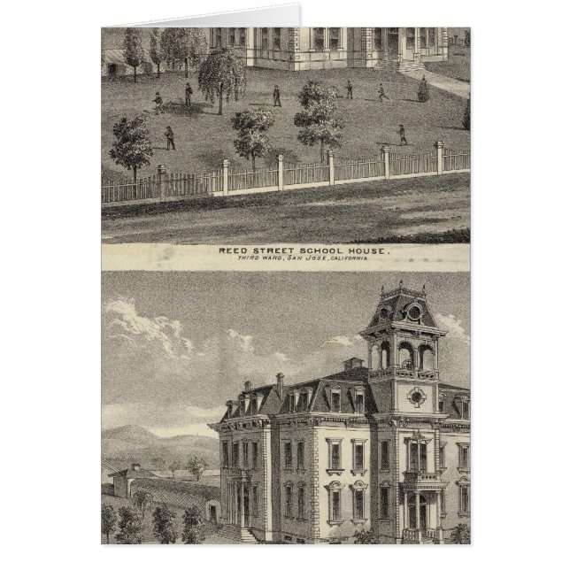 Skolhus, San Jose Hälsningskort (Framsidan)