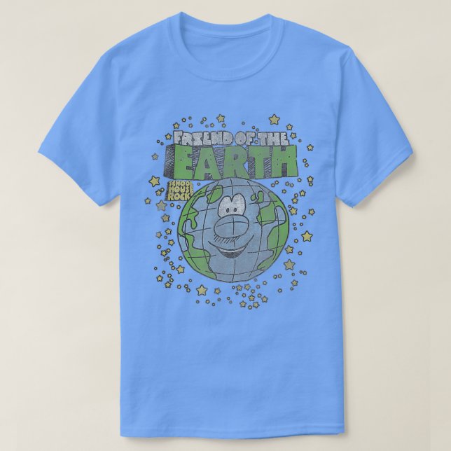 Skolhuset Sten Friend of the Earth T Shirt (Design framsida)