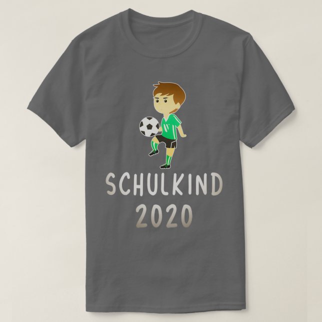 Skolinskrivning 2020 skolbarn Klassisk T Shirt (Design framsida)