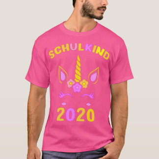 Skolinskrivningen börjar med skolbarn lustigt 1 t shirt