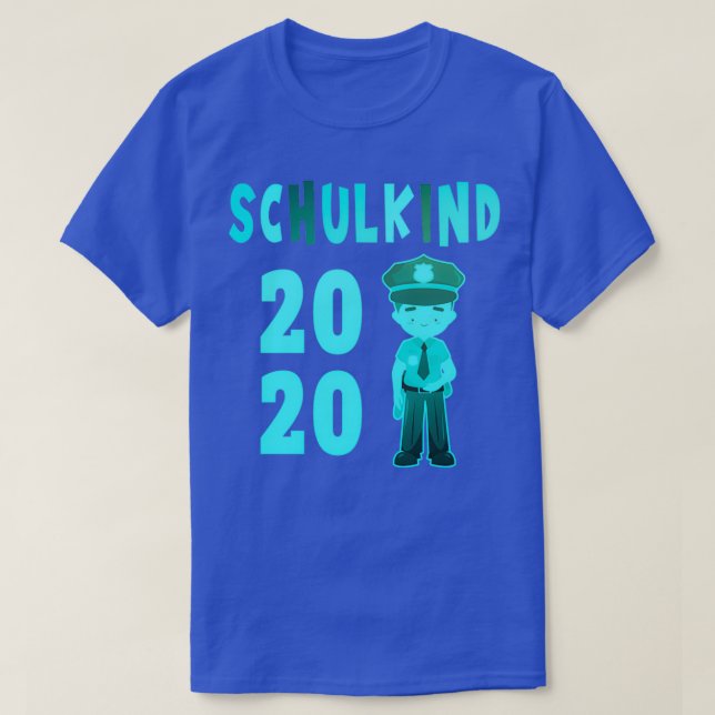 Skolinskrivningspolisens skolbusschaufför Cla T Shirt (Design framsida)